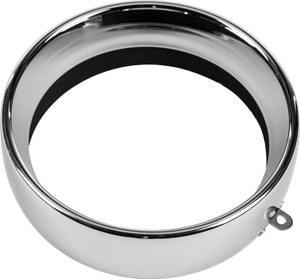 Harddrive - Frenched Headlight Trim Ring Chrome 5-3/4 Tab Style - 38-046