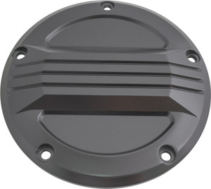 Harddrive - Derby Cover Black Twin Cams 99-17 - B-38-1B