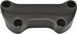Harddrive - Handlebar Clamp Black Plain W/o Skirt - 03-0107-NUB