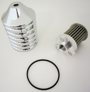 Harddrive - Billet Reusable Oil Filter Chrome Xl 85-20 - EM-0018 Harddrive - Billet Reusable Oil Filter Chrome Xl 85-20 - EM-0018