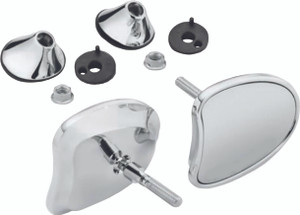 Harddrive - Tapered Fairing Mirrors Chrome - 270332