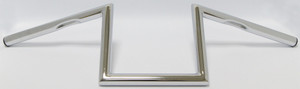 Harddrive - Z-bar One Inch Dimpled 8 Inch Chrome - 21-231