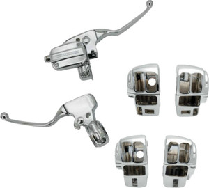 Harddrive - Handlebar Control Kit Chr Cable Clutch `08-16 Flh - 53600 Harddrive - Handlebar Control Kit Chr Cable Clutch `08-16 Flh - 53600