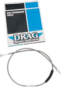 Drag Specialties - Clutch Cable - Braided - High-Efficiency Braided Stainless Steel Clutch Cable - 5320206HE