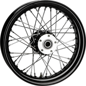 Harddrive - Fr 40-spk Sd Black 16x3.5 Flst-hub 3/4" Axl Pre 99 - 052-02411
