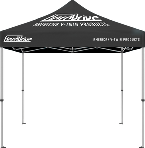 Harddrive - Harddrive Canopy 10x10 Tent Black W/ White Logo - HYG-009-HD Harddrive - Harddrive Canopy 10x10 Tent Black W/ White Logo - HYG-009-HD