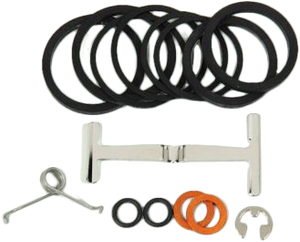 Hawg Halters Inc - 6 Pist Radial Rebuild Kit 6018d  6108d Series - HHI-601-003D
