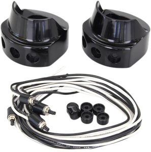 Hawg Halters Inc - 3btn Switch Housing Assm Black - HSHA-3A-LR