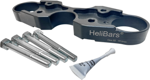 Helibars - Handlebar Risers Black Suz - HR03161 Helibars - Handlebar Risers Black Suz - HR03161