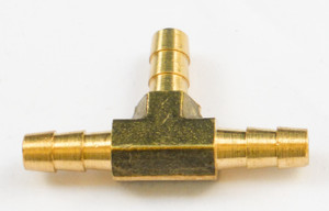 Helix - Brass Tee 1/4" - 053-1460
