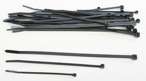 Helix - Assorted Cable Ties Black 30/pk - 303-4687