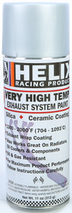 Helix - Very High Temp Exhaust System Paint Flat Aluminum 11oz - 165-1170 Helix - Very High Temp Exhaust System Paint Flat Aluminum 11oz - 165-1170