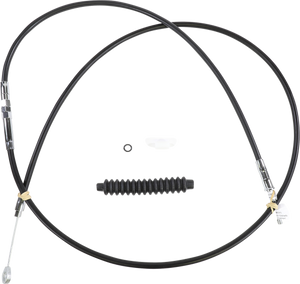 Drag Specialties - Clutch Cable - Vinyl - High-Efficiency Black Vinyl Clutch Cable - 4322416HE