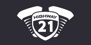 Highway 21 - Wall Banner Black 3' X 6' - HWY 21 3X6 BLACK
