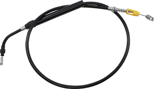 La Choppers - Clutch Cable - Stock Ape Hanger Handlebars - Black Vinyl - Black Vinyl Clutch Cable  - LA-8058C08B