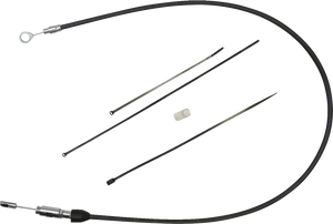 Drag Specialties - Clutch Cable - Upper - 34" - Black/Chrome - Upper Clutch Cable - 4323400HE