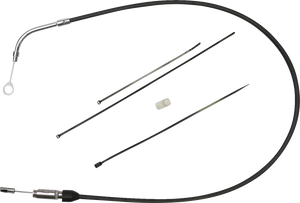 Drag Specialties - Clutch Cable - Upper - 45" - Black/Chrome - Upper Clutch Cable - 4323506HE