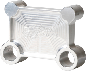 Hofmann Designs - H/d Billet Pull Back Plate Raw Batwing - HDB-1017R