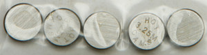 Hot Cams - Valve Shims 9.48x3.25mm 5/pk - 5PK948325