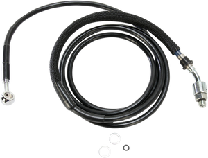 Drag Specialties - Clutch Line - Stainless Steel Hydraulic Clutch Line - 514010-BLK