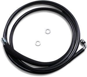 Drag Specialties - Clutch Line - Stainless Steel Hydraulic Clutch Line - 51701-4BLK