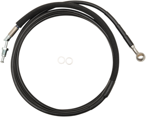 Drag Specialties - Clutch Line - Stainless Steel Hydraulic Clutch Line - 51702-10BLK