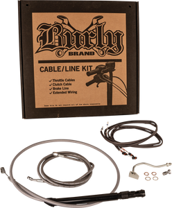 Burly Brand - Control Kit - Bagger - 15" - Stainless Steel - Touring Model Control Kit - B30-1317
