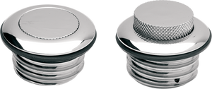 Drag Specialties - Gas Cap - Non-Vented Pop-Up - Chrome - Pop-Up Gas Cap  Non-Vented - 03-0328-B1