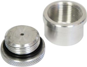 La Choppers - Gas Cap with Weld-on Bung - Aluminum - Vented Gas Cap with Weld-On Bung - LA-7450-01