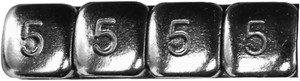 K&l - Wheel Weights 5 Gram Chrome 360 Piece/box - 32-3499 K&l - Wheel Weights 5 Gram Chrome 360 Piece/box - 32-3499