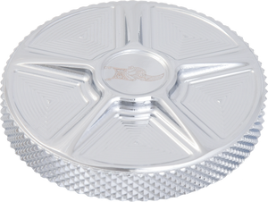 Kens Factory Llc - Nx Lvl Gas Cap Five Chrome Dummy Cap For M8 Lh - KFC-08