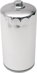 Drag Specialties - Oil Filter with Nut - Chrome - Spin-On Oil Filter - 14-0018CK-BX41