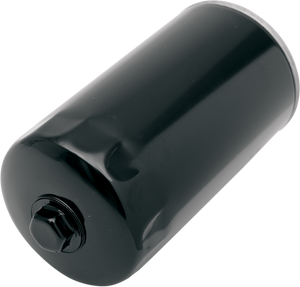 Drag Specialties - Oil Filter with Nut - Black - Spin-On Oil Filter - 14-0018BK-BX41