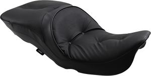 Drag Specialties - Large Touring Seat - Pillow - FL '97-'07 - Backrest Compatible 2-Up Leather Touring Seat  Pillow - 0801-0832