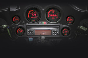 Koso - Hd-02 Series Gauge Kit Black Bezel Oil Temp - BA050907 Koso - Hd-02 Series Gauge Kit Black Bezel Oil Temp - BA050907