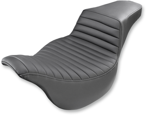 Saddlemen - Step-Up Seat - Front Tuck-n-Roll - Black - '08-'23 FL - Step-Up Seat  Front Tuck-n-Roll - 808-07B-171