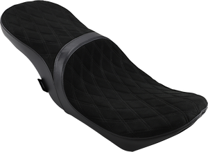 Drag Specialties - Low Touring Seat - Diamond - Yaffe Tanks - FL '08-'22 - Low Profile Touring Seat - 0801-1070 Drag Specialties - Low Touring Seat - Diamond - Yaffe Tanks - FL '08-'22 - Low Profile Touring Seat - 0801-1070