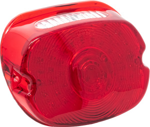 Letric Lighting Co - Slantback Low Led Tailight Red Lense - LLC-SLTL-R Letric Lighting Co - Slantback Low Led Tailight Red Lense - LLC-SLTL-R