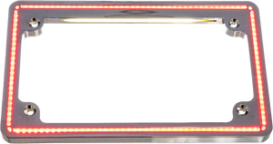 Letric Lighting Co - Perfect Plate Light Chrome Xl `14-up - LLC-PPL-C6