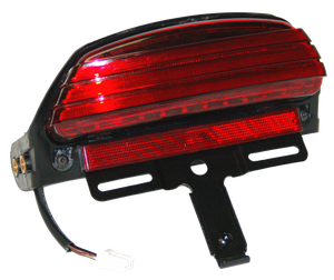 Letric Lighting Co - Dyna Led Tailight Red Lense - LLC-DTL-RS Letric Lighting Co - Dyna Led Tailight Red Lense - LLC-DTL-RS