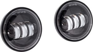 Letric Lighting Co - 4.5" Led Passing Lights Black - LLC-LPL-B