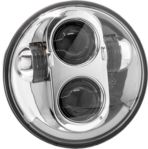 Letric Lighting Co - 5.75" Led Headlight Chrome - LLC-LH-5C Letric Lighting Co - 5.75" Led Headlight Chrome - LLC-LH-5C
