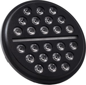 Letric Lighting Co - 7" Led Buckshot Mini-multi Black W/ Mnt Adapter - LLC-LHC-7B Letric Lighting Co - 7" Led Buckshot Mini-multi Black W/ Mnt Adapter - LLC-LHC-7B