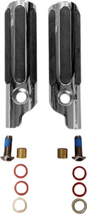 Lindby - Clamp-on Pegs Chr W/ Rubber Strips - 820