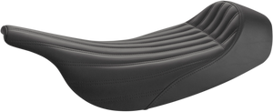 Saddlemen - Knuckle Solo Seat - Ribbed - Black - Knuckle Solo Seat - 897-07-0023 Saddlemen - Knuckle Solo Seat - Ribbed - Black - Knuckle Solo Seat - 897-07-0023