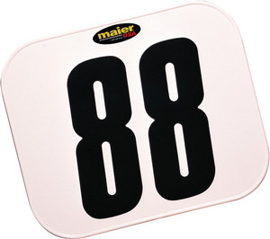Maier - Rectangular Class C Plate (white) - 509891