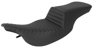 Saddlemen - Step-Up Seat - Front Tuck-n-Roll - Black - FLH - Step-Up Seat  Front Tuck-n-Roll - 897-07-191