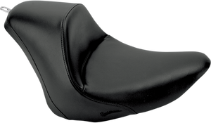 Saddlemen - Heels Down Solo Seat - Without Backrest - Plain - Black - FB - Heels Down Solo Seat - 806-12-0021