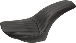 Saddlemen - Knuckle 2-Up Seat - Ribbed - Black - Knuckle 2-Up Seat - 806-23-047K