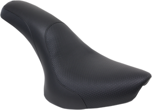 Saddlemen - Profiler Basket-weave Seat - Black - Softail '00-'05 - Profiler Basket-weave Seat - 800-01-147